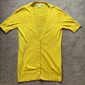 Banana Republic Short Sleeve V-neck Cardigan SZ XS